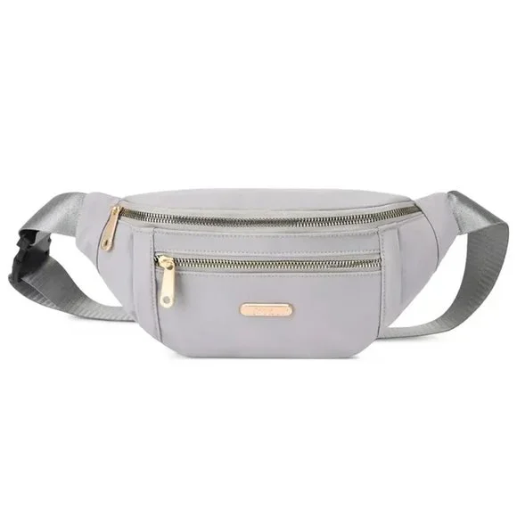 Gray Waist Fanny Bag - Picture 1 of 2